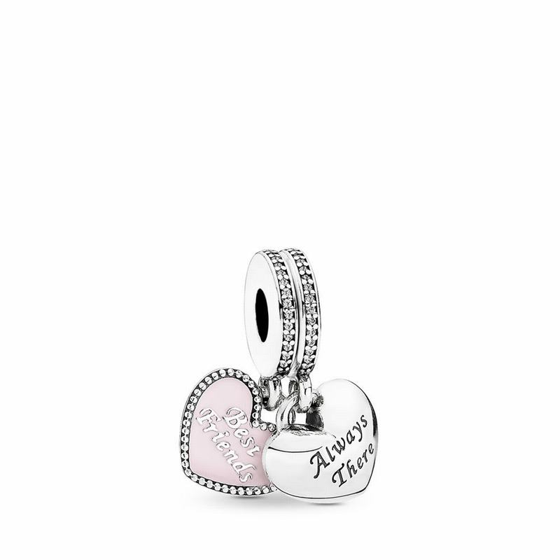 Pandora Best Friends Dangle Charm NZ, Sterling Silver (604921-FBY)